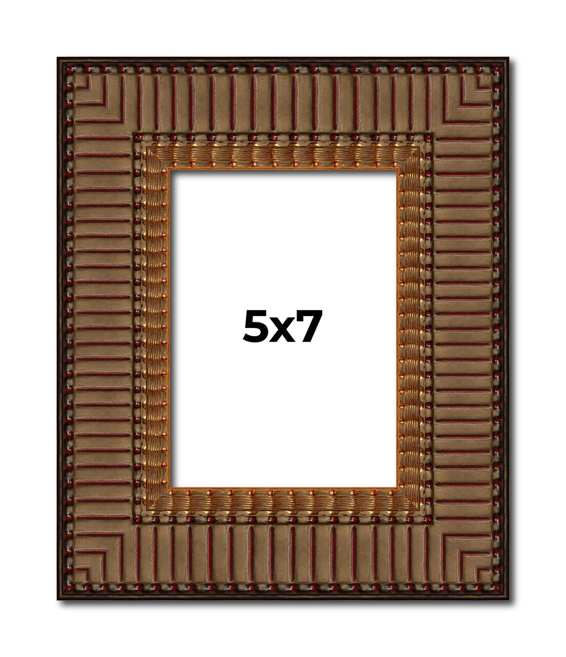 Photo Size Museum Black Picture Frame - UV Acrylic, Foam Board Backing, Hanging Hardware